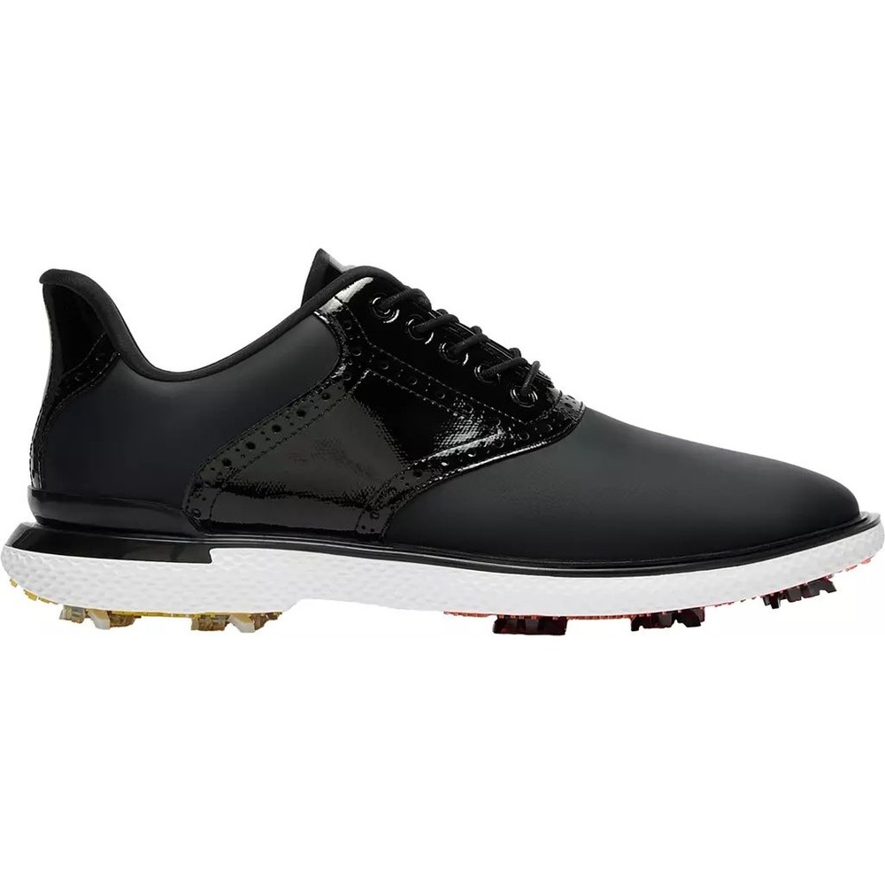 G/FORE Mens Gallivan2r G/Lock TPU Saddle Golf Shoes Onyx Black Size 10 NWB